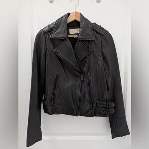 Women’s Michael Kors leather jacket